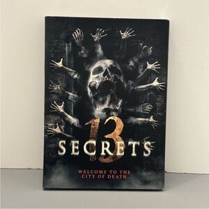 13 Secrets Black and Gray Wall Art